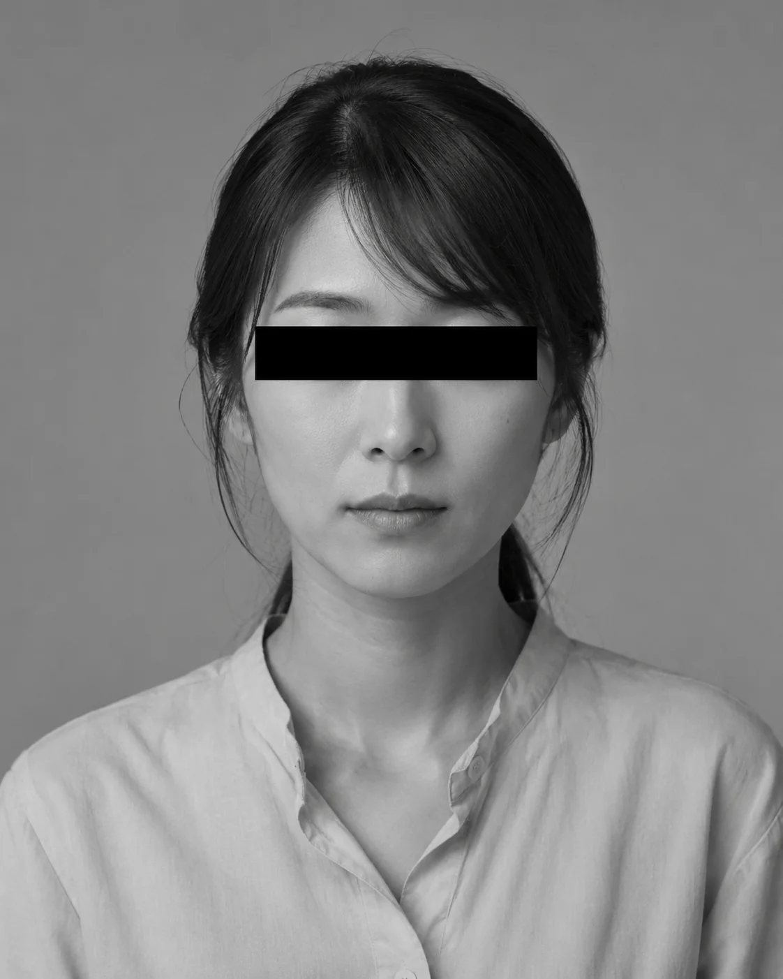 記録された人物写真